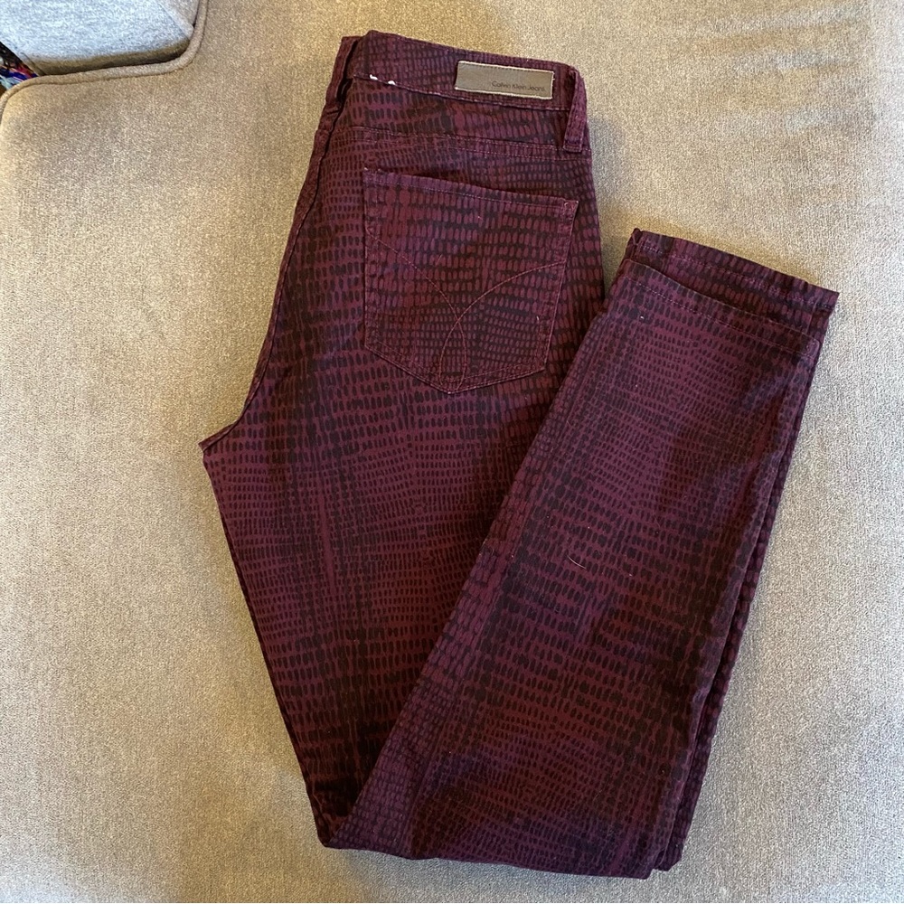 Calvin Klein denim style pant